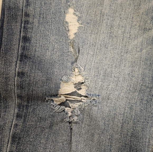 Denim jeans womens size 14 distressed skinny boyfriend premium plus size - Picture 3 of 9